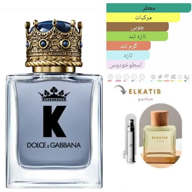 عطر دولچه گابانا کی بای دولچه گابانا(1میل) گرید Hi