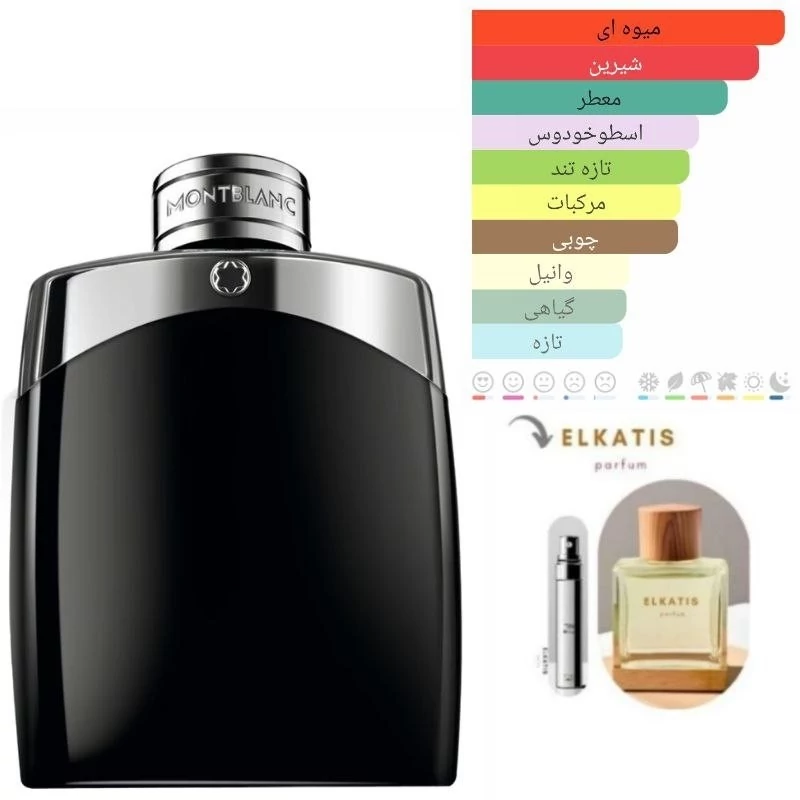 عطر ادکلن مونت بلنک لجند (غلظت 30درصد گرید Top) (حجم را درست انتخاب کنید)