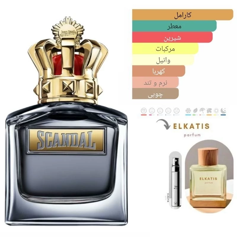 عطر ادکلن اسکندل پورهوم (1میل)لوزی گرید A